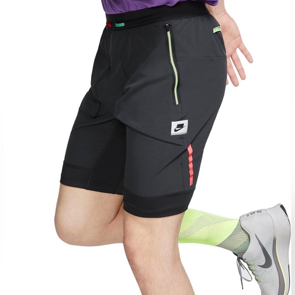 NIKE WILD RUN HYRBRID SHORT - Picture 1 of 7